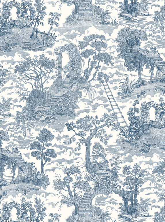 Josephine Munsey Wallpaper Islet Hoping Toile-15092 Josephine Munsey Wallpaper Islet Hoping Toile-15092