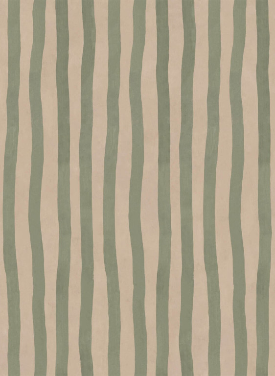 House of Hackney Papier peint Artists Stripe - Sap/ Alabaster-15261.3 House of Hackney Papier peint Artists Stripe - Sap/ Alabaster-15261.3