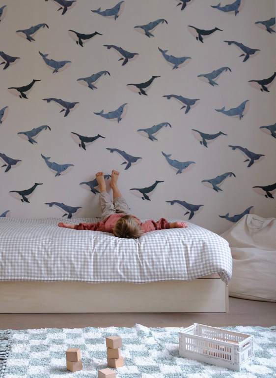 studio ditte Papier peint Whale / Walvis-15268 studio ditte Papier peint Whale / Walvis-15268