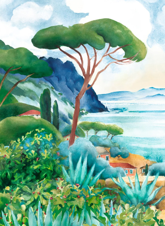 Isidore Leroy Wallpaper Cap Corse-15300