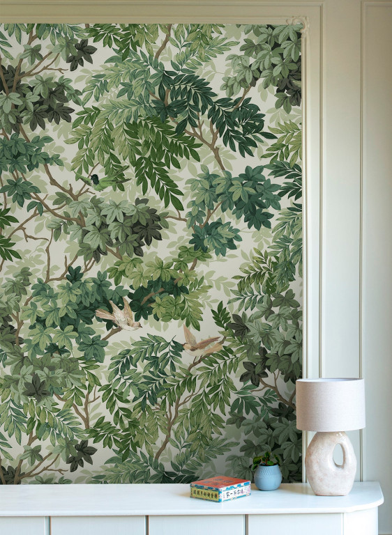 Isidore Leroy Wallpaper Les Oiseaux-15303