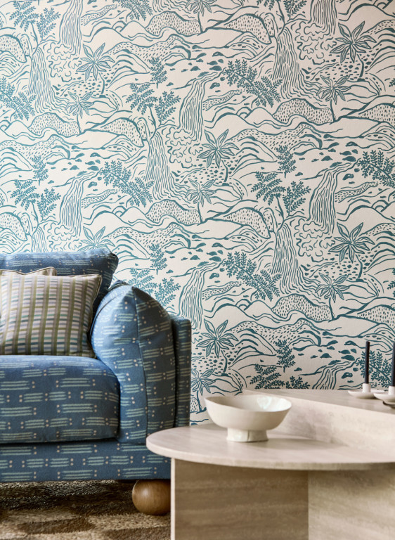 Scion Carta da parati Falling Foss-15321