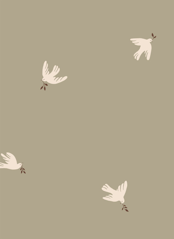 Sandberg Tapete Frida - Olive Green-15334.3