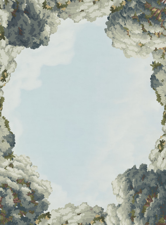 Isidore Leroy Carta da parati panoramica Clairière-15397