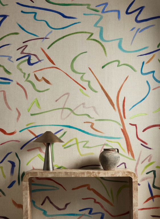 Harlequin Mural Pintura-15420