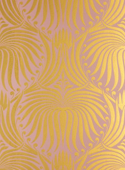 Lotus von Farrow & Ball - Pink/ Gold-1574.22 Lotus von Farrow & Ball - Pink/ Gold-1574.22