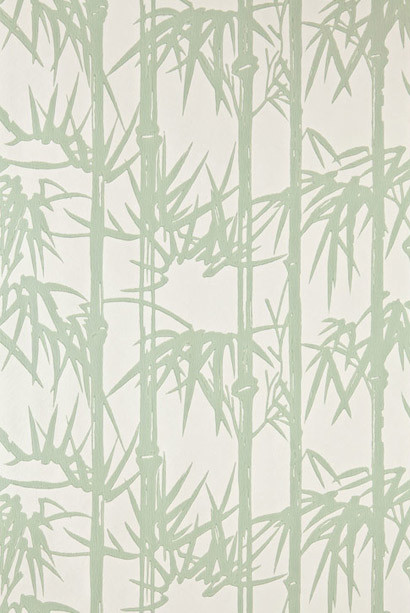 Bamboo von Farrow & Ball - Breakfast Room Green/ White Tie-1583.2