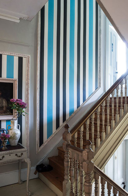 Farrow & Ball Papier peint Chromatic Stripe-1604 Farrow & Ball Papier peint Chromatic Stripe-1604
