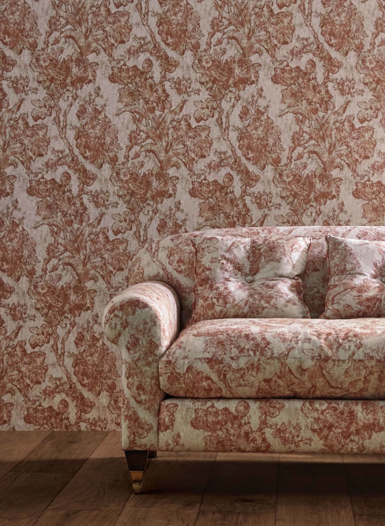 Sanderson Papier peint Fringed Tulip Toile-16070 Sanderson Papier peint Fringed Tulip Toile-16070