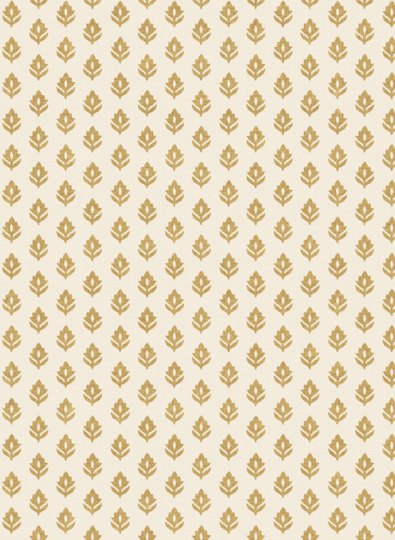 Coordonne Papier peint Clover - Curry-16142.4