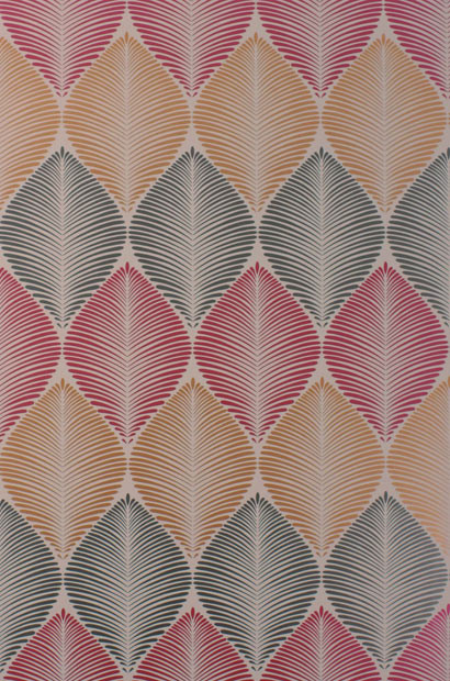 Tapete Leaf Fall von Osborne & Little - Cranberry-1620.7 Tapete Leaf Fall von Osborne & Little - Cranberry-1620.7