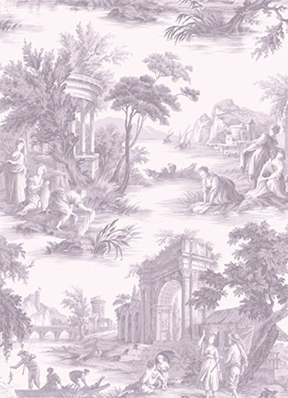 Cole & Son Carta da parati Villandry - Dove Grey-1631.2 Cole & Son Carta da parati Villandry - Dove Grey-1631.2