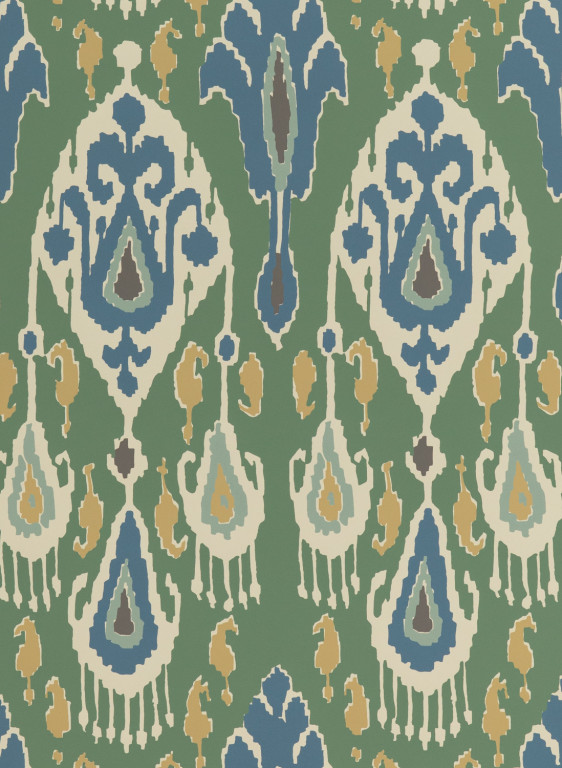 GP & J Baker Papier peint Ikat Bokhara-16329 GP & J Baker Papier peint Ikat Bokhara-16329