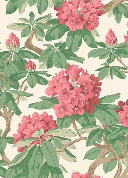 Tapete Bourlie - Florale Mustertapete von Cole & Son-1633 Tapete Bourlie - Florale Mustertapete von Cole & Son-1633