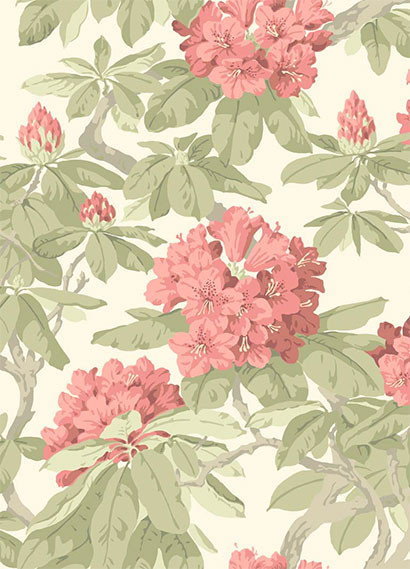 Tapete Bourlie von Cole & Son - Coral-1633.2 Tapete Bourlie von Cole & Son - Coral-1633.2