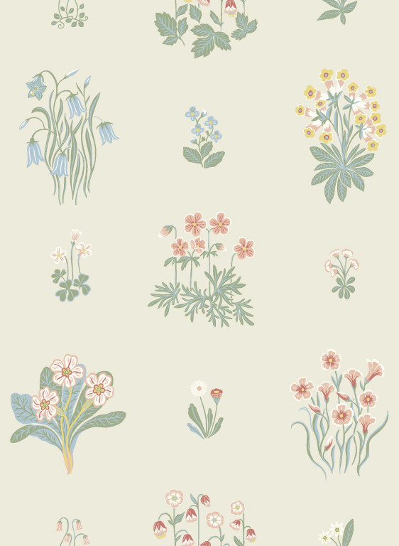 Boråstapeter Tapete Ängsflora - 6951-16344.2