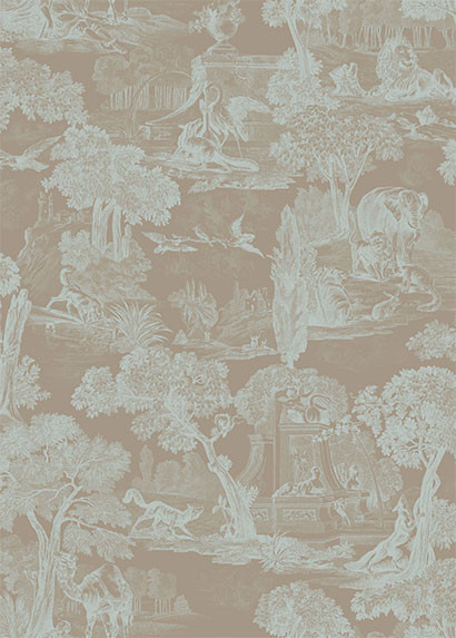 Tapete Versailles von Cole & Son - Teal-1635.4 Tapete Versailles von Cole & Son - Teal-1635.4