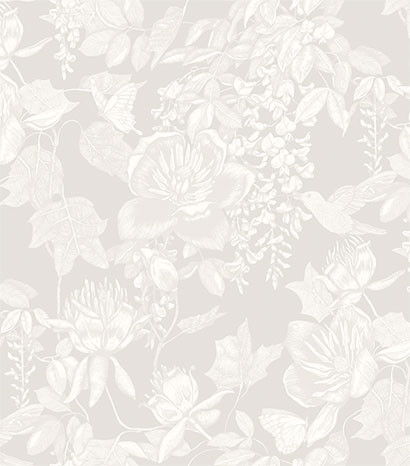 Cole & Son Papier peint Tivoli - Grey-1637.3 Cole & Son Papier peint Tivoli - Grey-1637.3