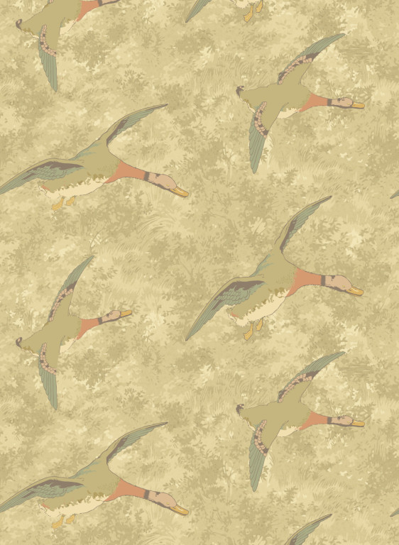 Mulberry Home Tapete Forest Ducks-16393