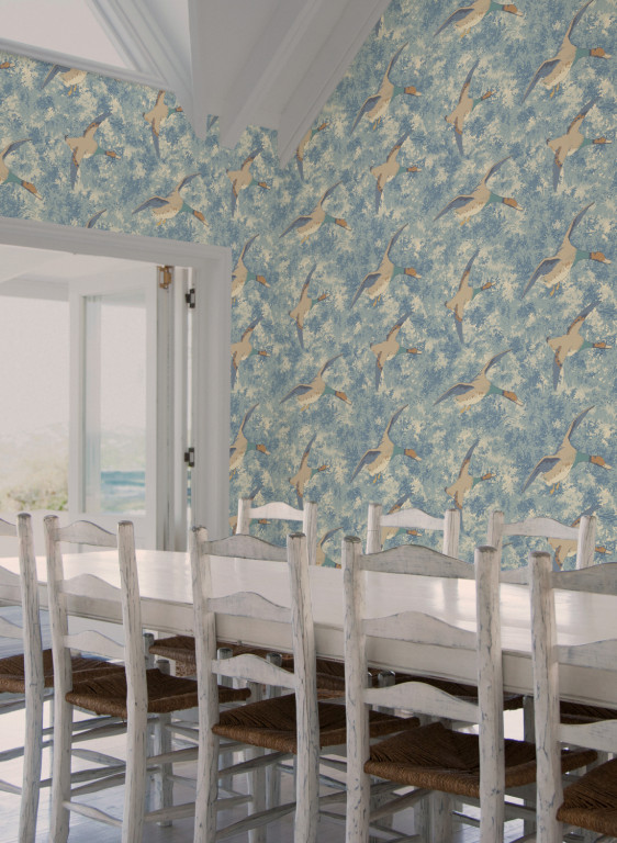 Mulberry Home Tapete Forest Ducks-16393