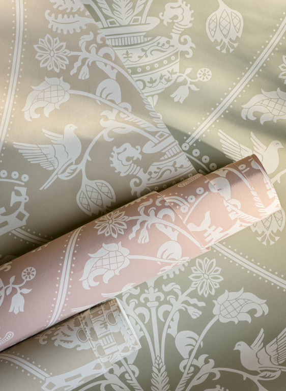 Sanderson Papier peint Highgrove Damask-16415 Sanderson Papier peint Highgrove Damask-16415