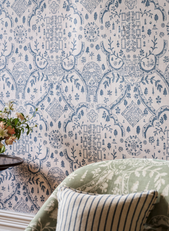 Sanderson Papier peint Topiary View-16417 Sanderson Papier peint Topiary View-16417