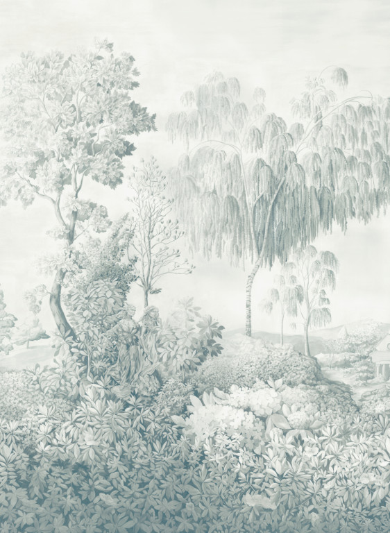 Sanderson Papier peint panoramique Highgrove Arboretum-16418 Sanderson Papier peint panoramique Highgrove Arboretum-16418