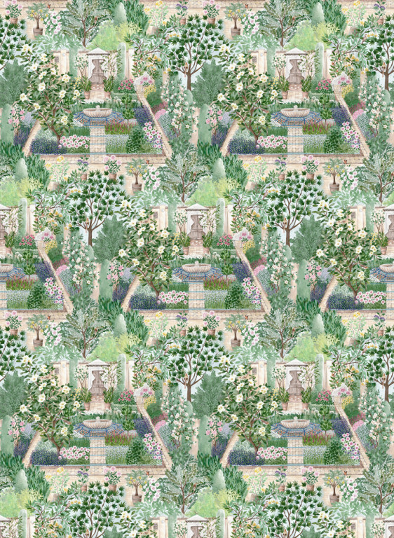Sanderson Papier peint Carpet Garden-16420 Sanderson Papier peint Carpet Garden-16420