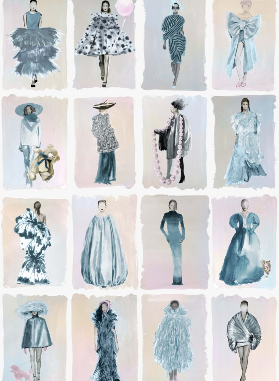 Cole & Son Papier peint Couture Carousel-16447