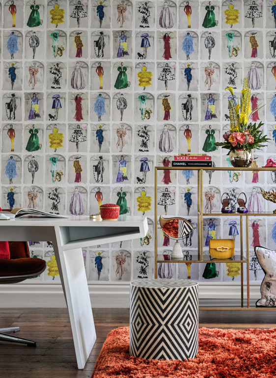 Cole & Son Papier peint Couture Carousel with Windows-16448