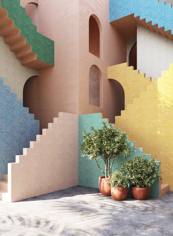 Omexco Carta da parati Join the Dots-16451