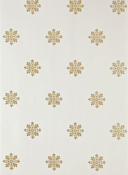 Farrow & Ball Papier peint Brockhampton Star - Pointing/ Gold-1652.3 Farrow & Ball Papier peint Brockhampton Star - Pointing/ Gold-1652.3