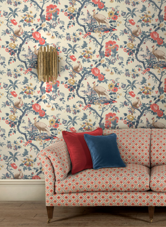 GP & J Baker Tapete Broughton Rose-16547