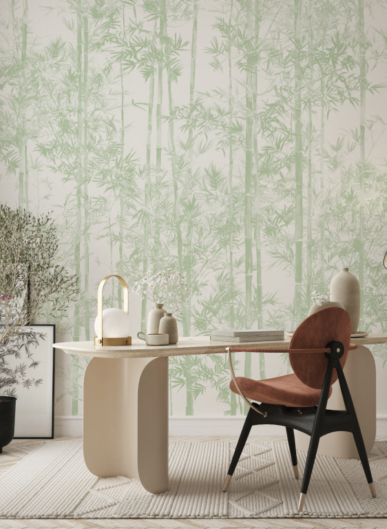 Sian Zeng Carta da parati panoramica Bamboo Green-16552 Sian Zeng Carta da parati panoramica Bamboo Green-16552