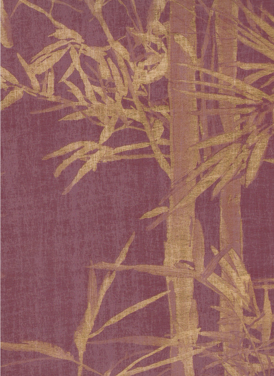 Sian Zeng Carta da parati panoramica Bamboo Gold Burgundy-16554 Sian Zeng Carta da parati panoramica Bamboo Gold Burgundy-16554