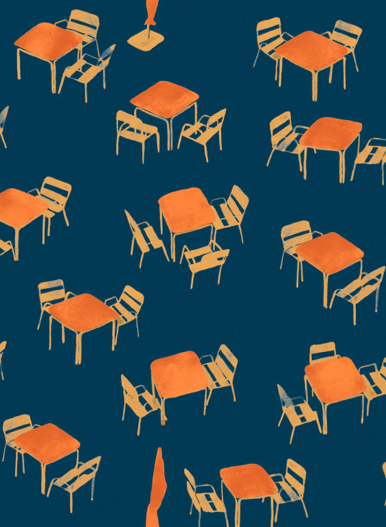 Tres Tintas Carta da parati Terraceo-16559