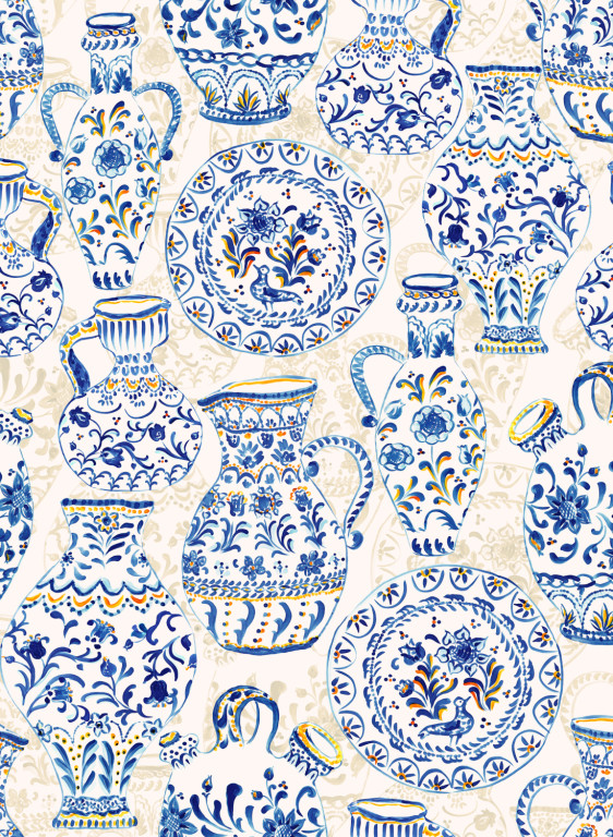 Tres Tintas Carta da parati Fajalauzas-16562