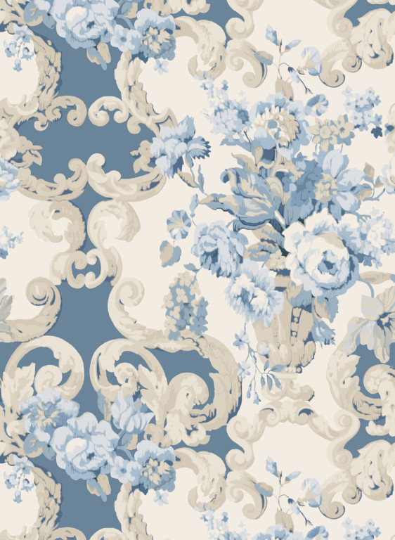Mulberry Home Papier peint Floral Rococo-16576