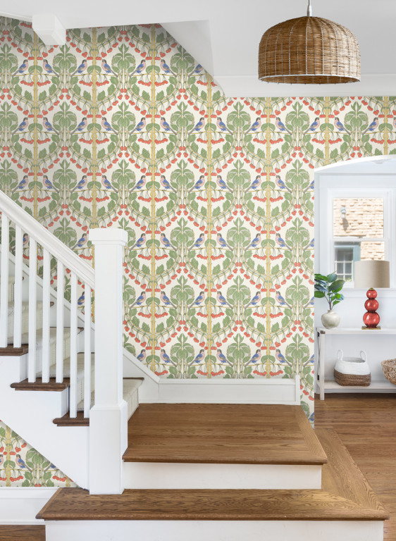 GP & J Baker Tapete Birds & Cherries-16577