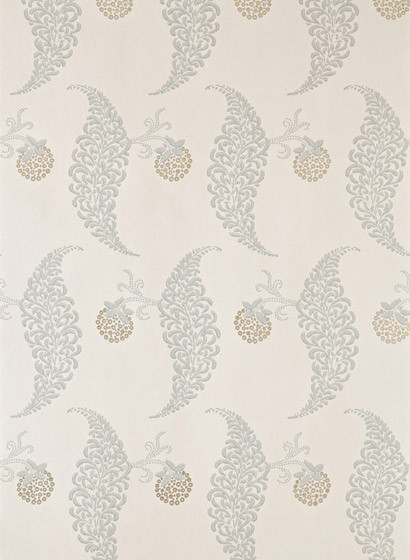 Rosslyn von Farrow & Ball - Slipper Satin/ Lamp Room Gray/ B-1657.2