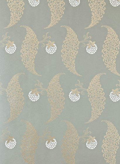Farrow & Ball Papier peint Rosslyn - Pigeon/ Bronze/ Pointing-1657.9 Farrow & Ball Papier peint Rosslyn - Pigeon/ Bronze/ Pointing-1657.9