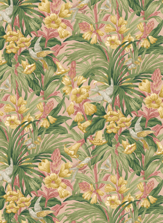 GP & J Baker Tapete Trumpet Flowers-16580