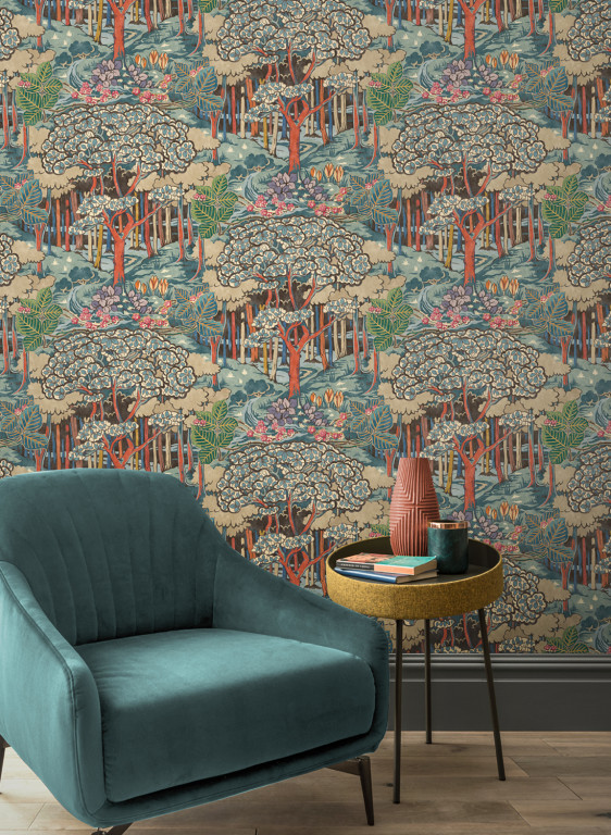 GP & J Baker Tapete Ruskin-16583