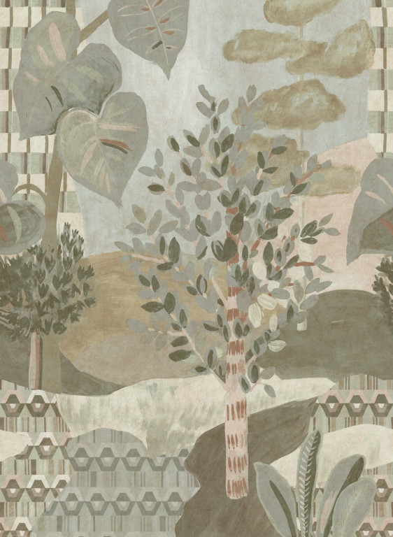 Jannelli & Volpi Carta da parati panoramica Naiade-16608 Jannelli & Volpi Carta da parati panoramica Naiade-16608