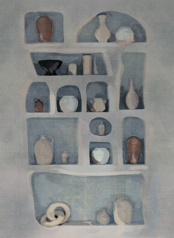 Jannelli & Volpi Carta da parati panoramica Lekythos-16609 Jannelli & Volpi Carta da parati panoramica Lekythos-16609