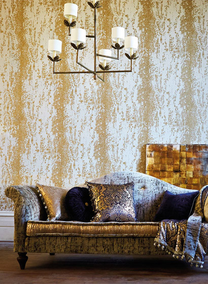 Streifentapete Eglomise von Harlequin-1661 Streifentapete Eglomise von Harlequin-1661