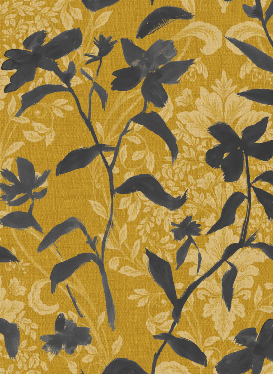 Tres Tintas Papier peint Blooming Damask-16622