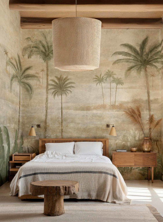 Coordonne Wandbild Draa Palms Bamboo-17037 Coordonne Wandbild Draa Palms Bamboo-17037