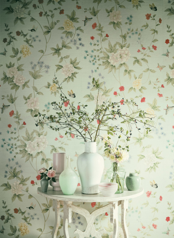 Jannelli & Volpi Tapete Luoyang Garden Grasscloth-17070 Jannelli & Volpi Tapete Luoyang Garden Grasscloth-17070