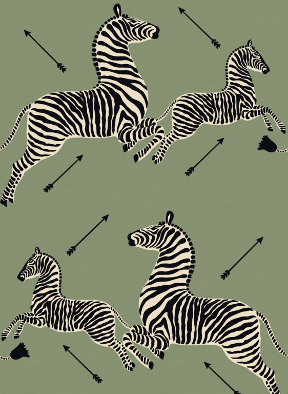 Jannelli & Volpi Tapete Zebras Grasscloth-17079